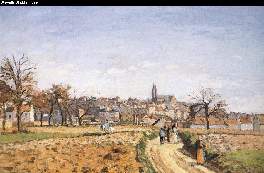 Camille Pissarro Pang plans Schwarz